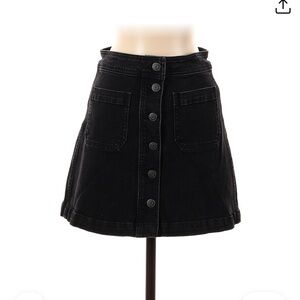 Madewell denim skirt